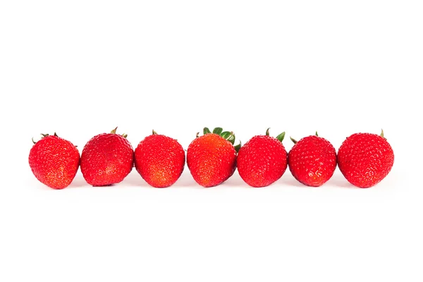 Rijpe aardbeien — Stockfoto