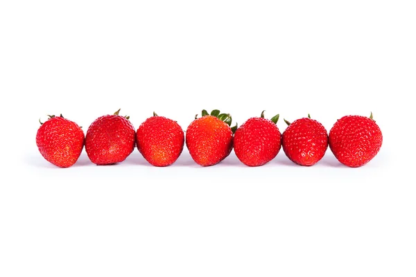 Rijpe aardbeien — Stockfoto