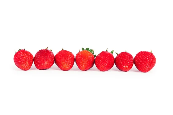 Rijpe aardbeien — Stockfoto