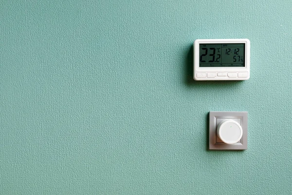 Systém klimatizace, inteligentního domu. ovládání domácnosti — Stock fotografie