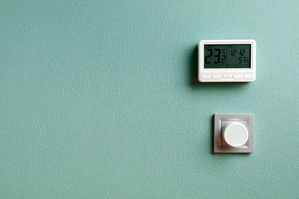 Climatizzazione del sistema, casa intelligente. controllo domestico — Foto Stock