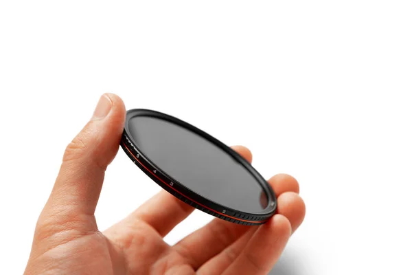 Cpl Filter Isolerade Vitt — Stockfoto