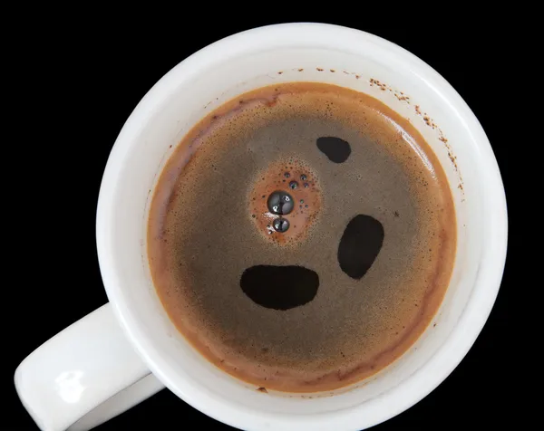 Kaffe i en kopp — Stockfoto