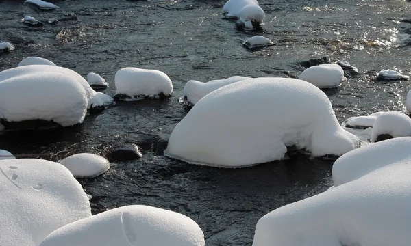 川の岩 — ストック写真