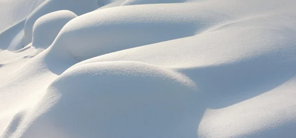 Schneeverwehungen. — Stockfoto