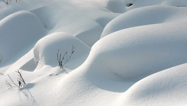 Cumulo di neve . — Foto Stock