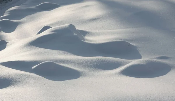 Schneeverwehungen. — Stockfoto