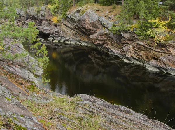 Felsschlucht — Stockfoto