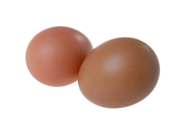 Two different eggs — Stock Photo, Image