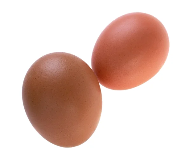 Two different eggs — Stock Photo, Image