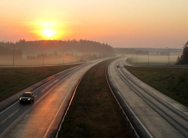 Autobahn — Stockfoto