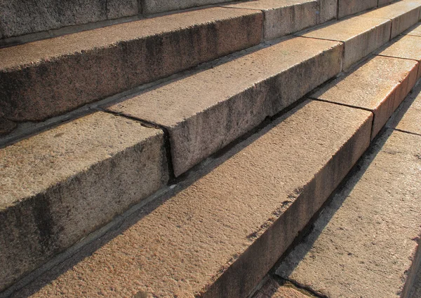 Scenic of clean outdoor steps — Stock Photo, Image