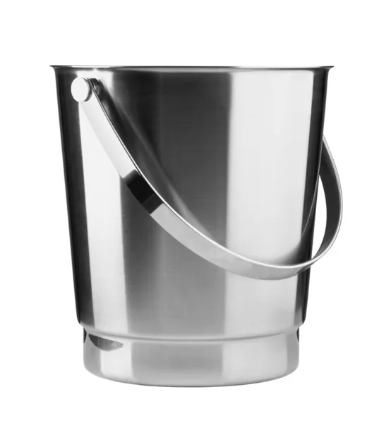 Empty champagne ice bucket — Stock Photo, Image