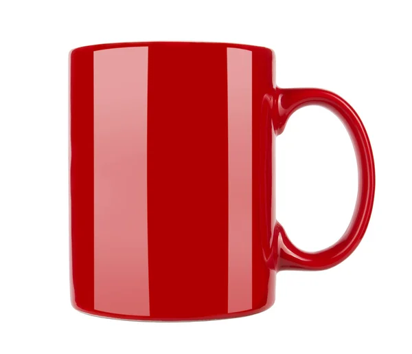 Taza de café rojo —  Fotos de Stock
