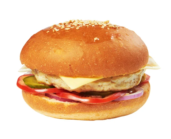 Big hamburger — Stock Photo, Image