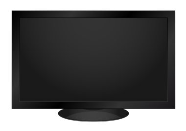 siyah lcd TV