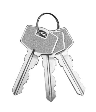 Keys isolated clipart