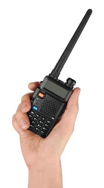 Bärbart radiosände transceiver — Stockfoto