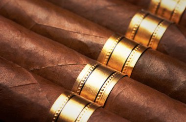 Close up of cigars clipart