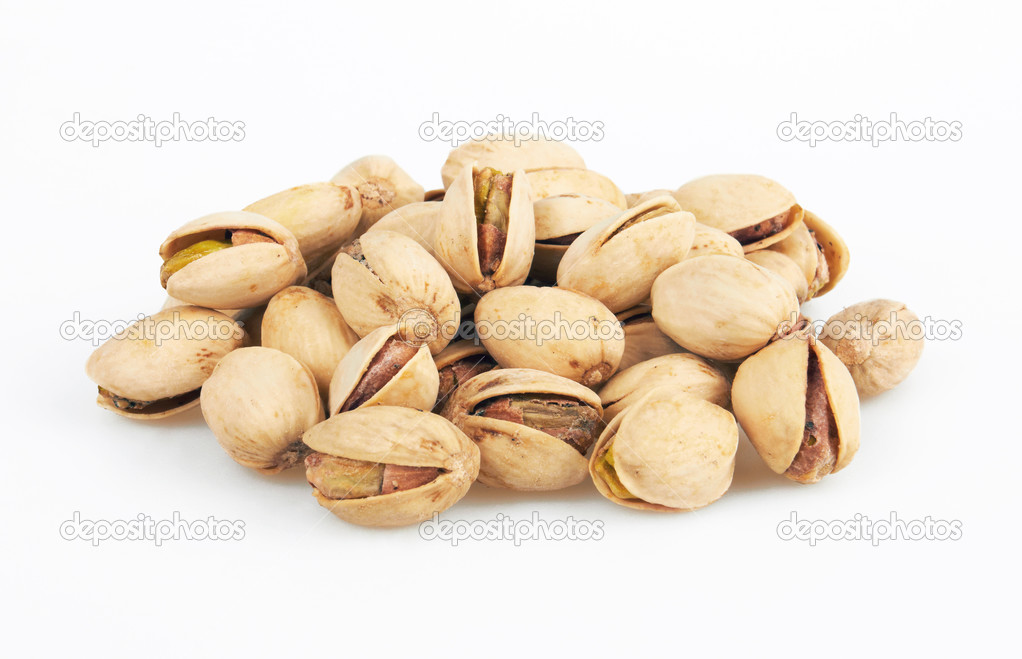 pistachios heap