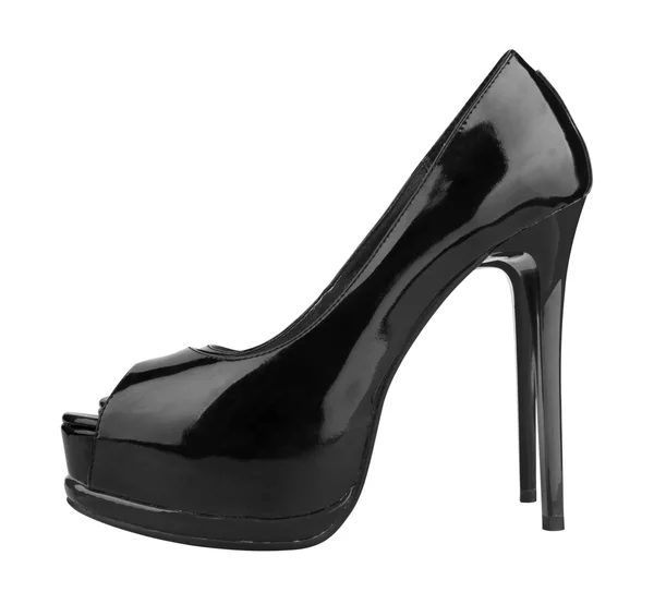 Zapatos de mujer negro —  Fotos de Stock