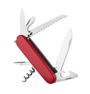Red Army Knife multi-tool clipart