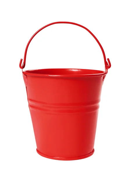 Red Bucket — Stock Photo, Image