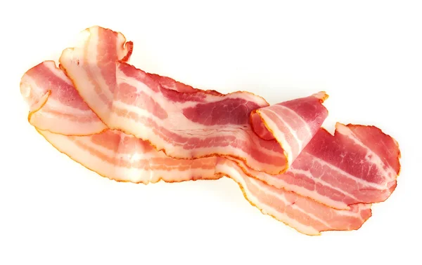 Bacon de porc frais tranché — Photo