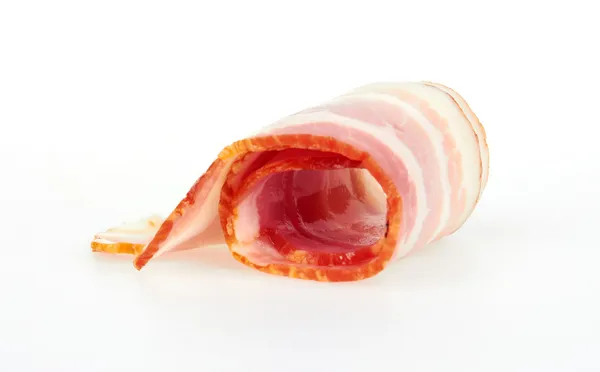 Świeże pokrojone mięso wieprzowe boczek — Zdjęcie stockowe