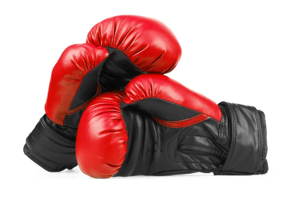 Guantes de boxeo rojos — Foto de Stock