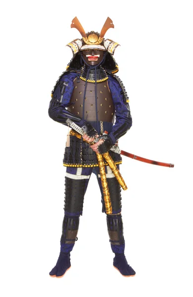 Samurai in armor — Stock Photo, Image