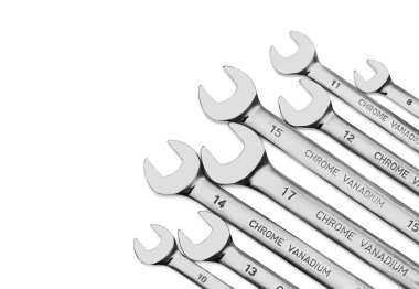 Set of wrenches clipart