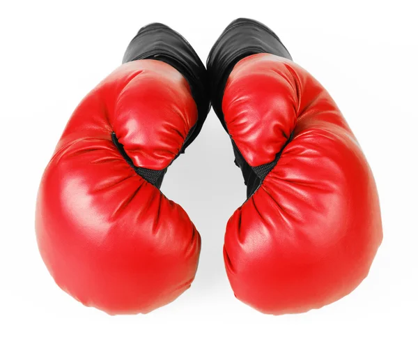 Guantes de boxeo rojos — Foto de Stock