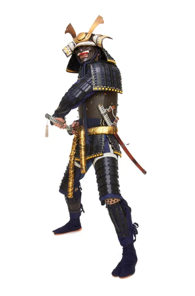 Samurai in armor — Stock Photo, Image