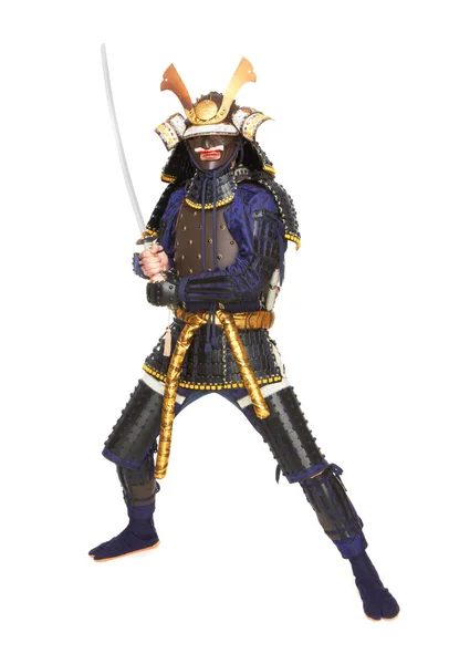 Samurai in harnas — Stockfoto