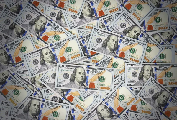Фоновые доллары — стоковое фото