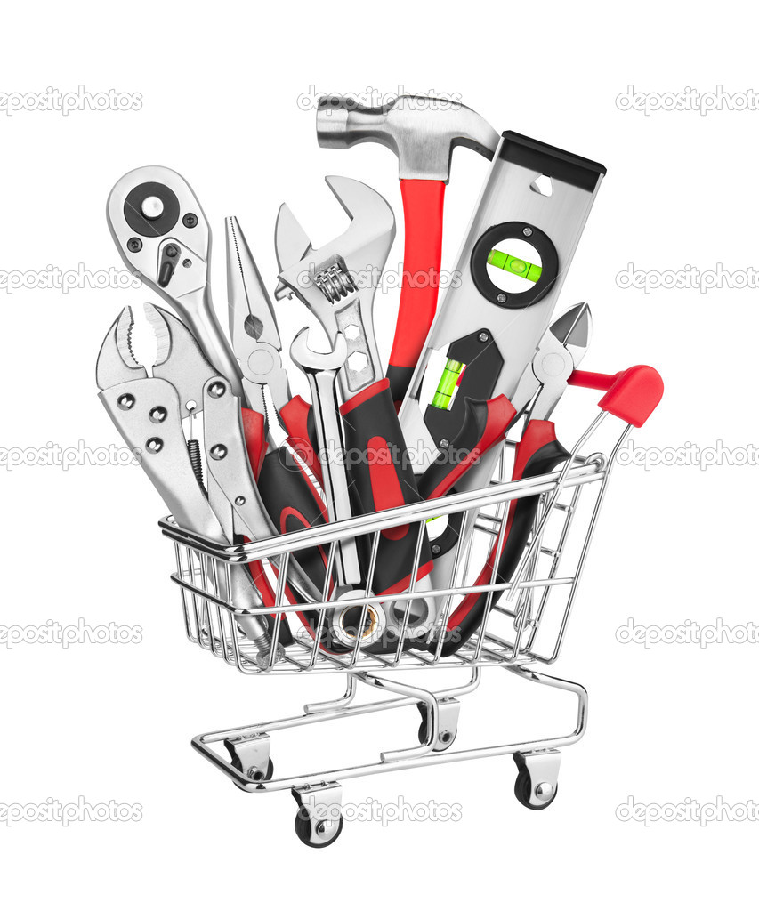 Many Tools in shopping cart