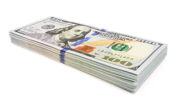 Stack of dollars — Stock Photo, Image