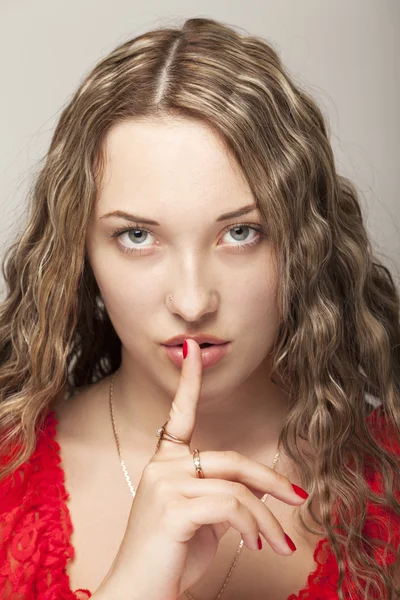 Shhhhh — Stockfoto