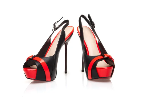 Women's high-heeled shoes — Stock Photo, Image