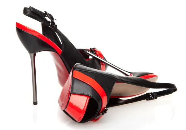 Women's high-heeled shoes — Stock Photo, Image