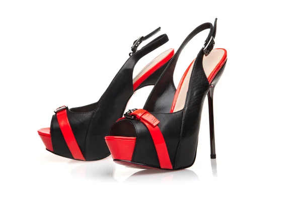 Women's high-heeled shoes — Stock Photo, Image