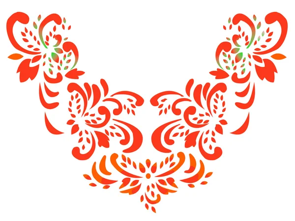 Flores de ornamento — Vector de stock