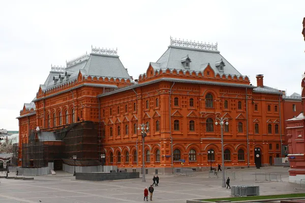 Moscow Russia November 2021 Прогулянка Червоній Площі Знамените Місце Росії — стокове фото