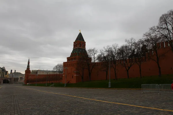 Mosca Russia Novembre 2021 Passeggiata Sulla Piazza Rossa Luogo Famoso — Foto Stock