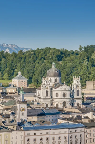 Universiteit kerk (kollegienkirche) in salzburg, Oostenrijk — Stockfoto