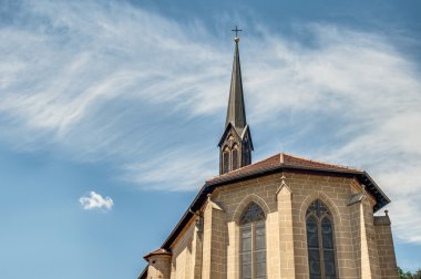 Saint paul minster içinde esslingen am neckar, Almanya