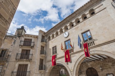 Belediye Binası calaceite, İspanya