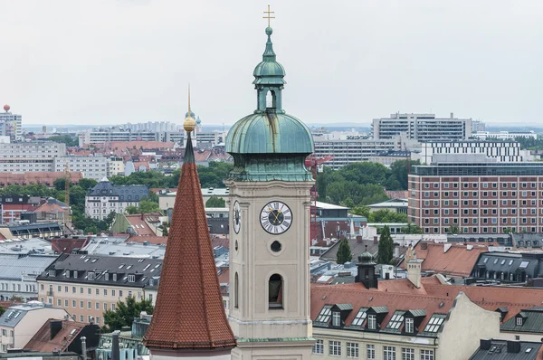 Kościół Heilig-geist-kirche w Monachium, Niemcy — Zdjęcie stockowe