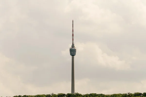 Televízió antenna-, Stuttgart, Németország — Stock Fotó